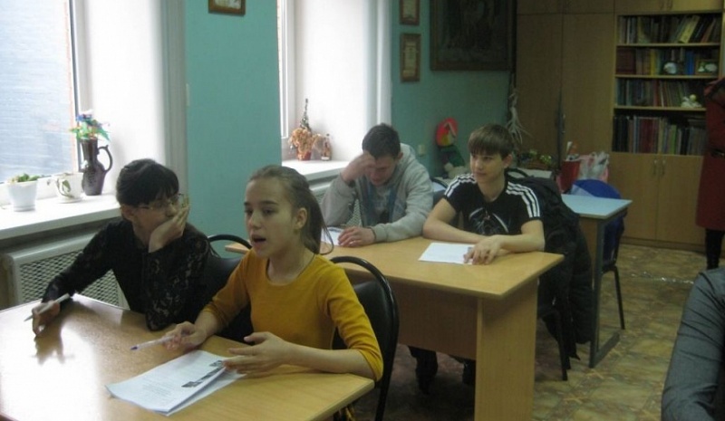 «Подвиг новомученников и исповедников Церкви Русской» – на эту тему в воскресной школе «Исток» Покровского храма г. Шахты прошел I тур Кирилло-Мефодиевской олимпиады