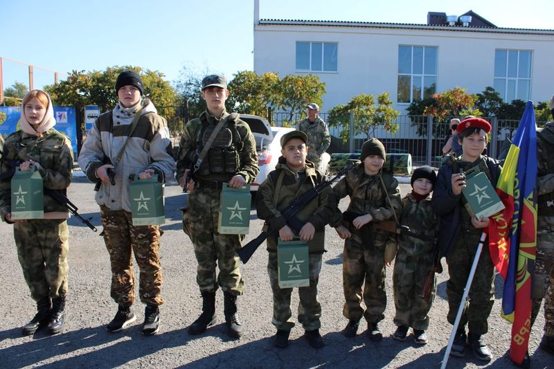 В память о героях. Марш-бросок в Октябрьском районе
