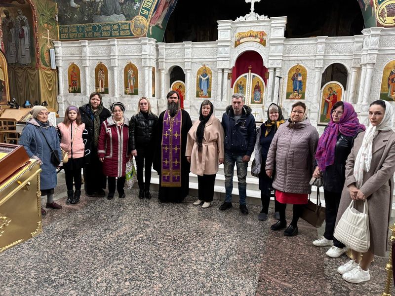 Иерей Александр Теличкин встретился с родственниками участников СВО