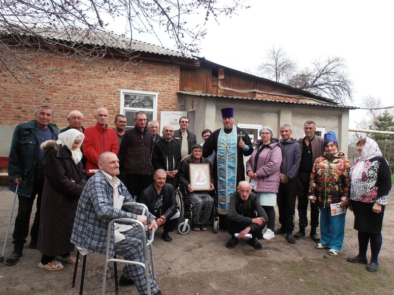 Молебен в больнице туберкулёзного диспансера г. Каменск-Шахтинский