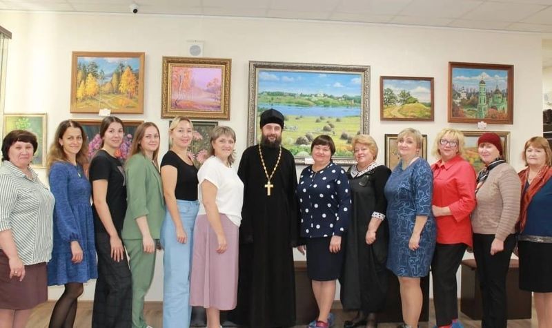 В краеведческом музее Октябрьского района состоялась секция учителей основ православной культуры