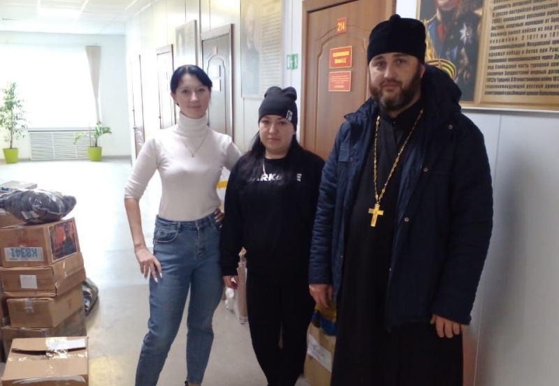 Иерей Сергий Липень встретился с женами военнослужащих, участвующих в СВО
