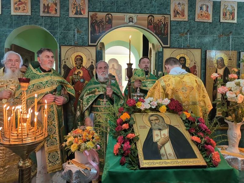 В Сретенском храме станицы Базковской отметили престольный праздник   