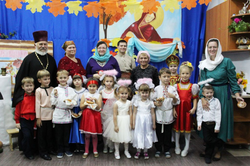 Праздник осени состоялся в дошкольной группе «Радость Моя» храма великомученика и целителя Пантелеимона