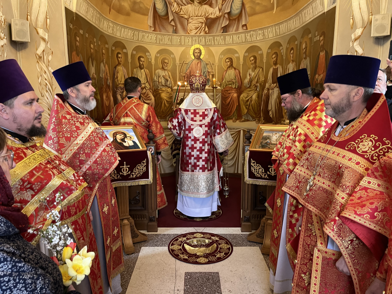 Пасхальное торжество в Багаевском благочинии