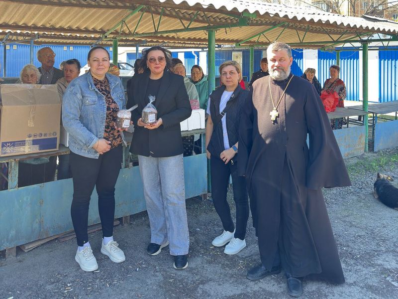 Протоиерей Сергий Сергошин принял участие в благотворительной акции