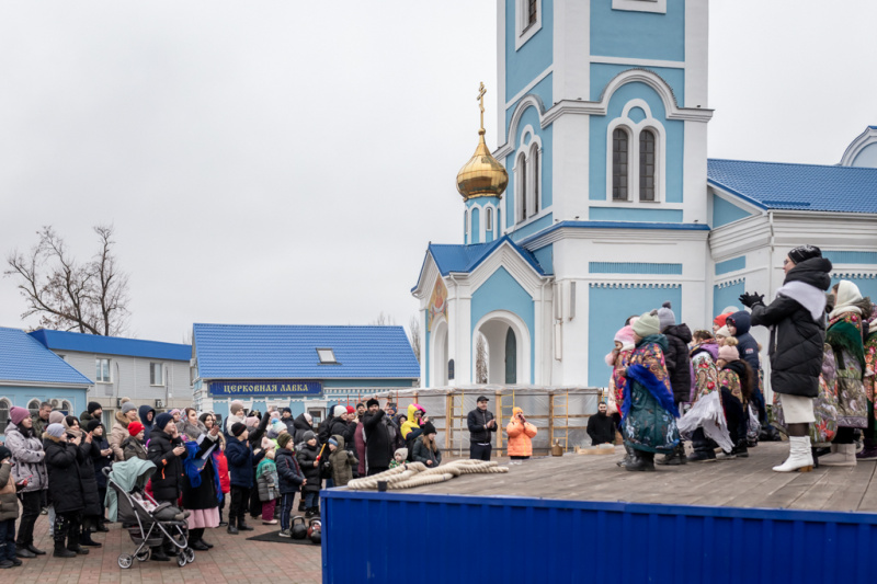 1 января на Соборной площади традиционно прошел День богатыря