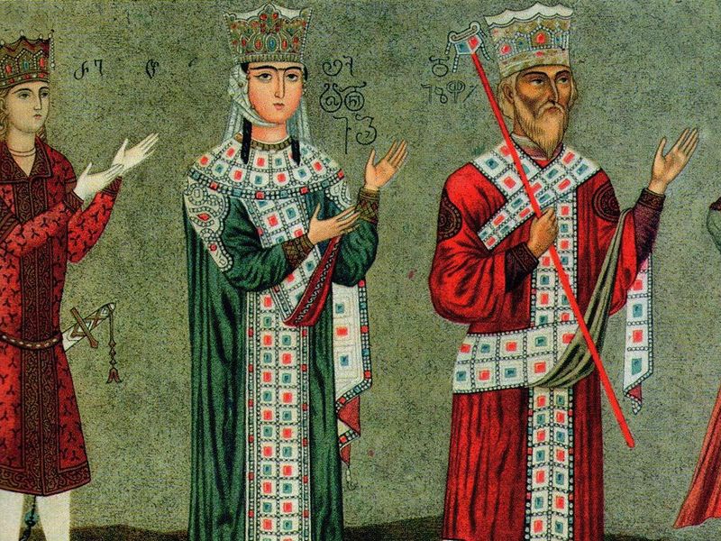 СВЯТАЯ ЦАРИЦА ТАМАРА ВЕЛИКАЯ