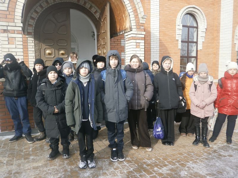 Православный час о Крещении Господнем прошел в воскресной школе Держава