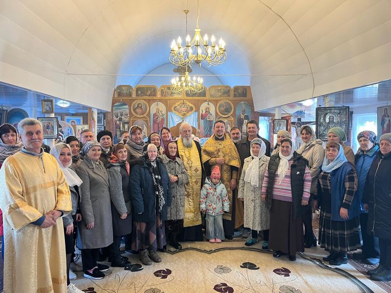 Соборное богослужение в день преподобных старцев Оптинских прошла в станице Мешковской