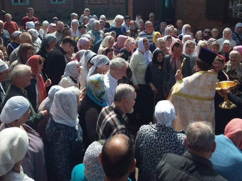 Престольный праздник в Вознесенском храме