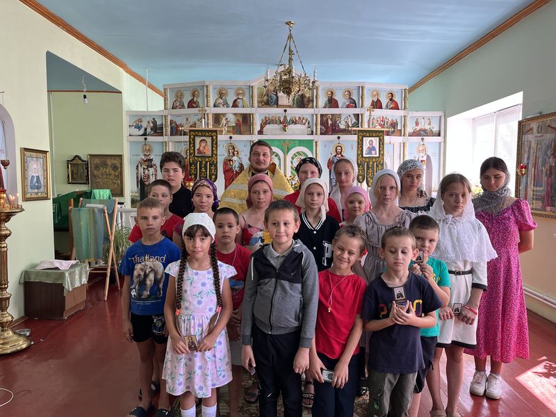 Молебен перед новым учебным годом