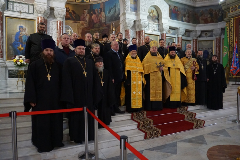 В учебно-методическом сборе должностных лиц по работе с верующими военнослужащими Южного военного округа принял участие протоиерей Николай Севрюгин и награжден за высокие показатели