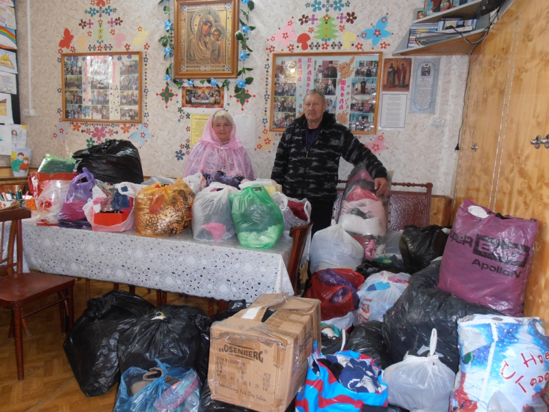 Добровольцы «Общины Милосердия» провели ежемесячную акцию по сбору предметов первой необходимости для нуждающихся 