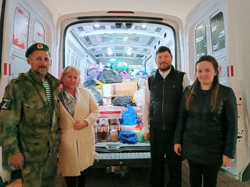 Жители станицы Вешенской помогают участникам СВО