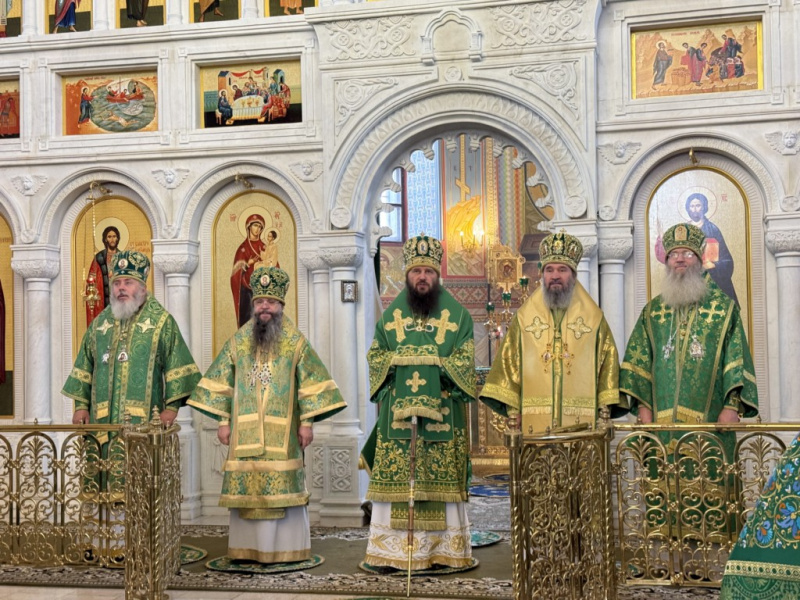 В Усть-Медведицком Спасо-Преображенском женском монастыре молитвенно почтили день памяти преподобной Арсении, игуменьи Усть-Медведицкой 