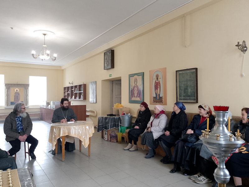 В храме хутора Старая Станица прошла беседа ко Дню православной книги