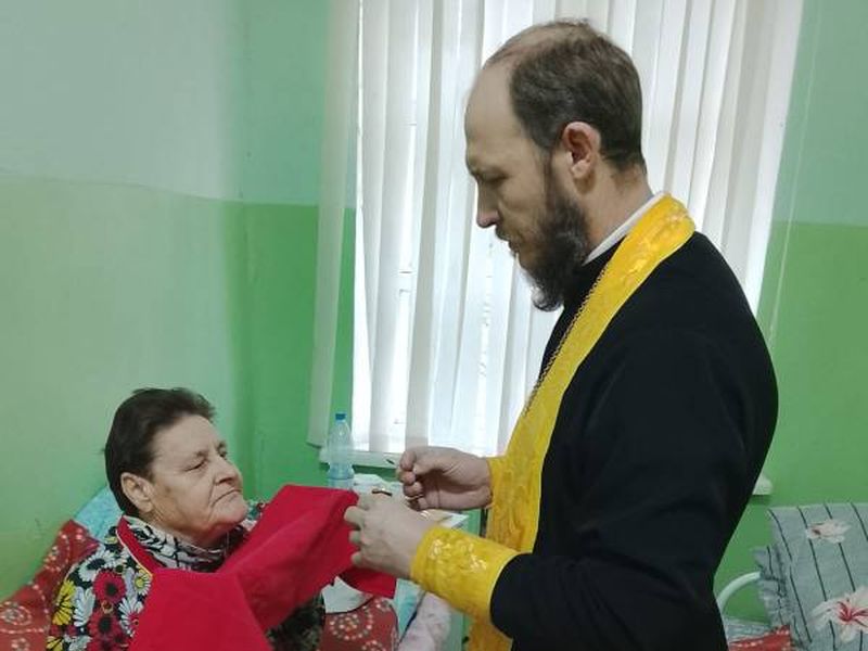Таинства для пациентов Красненского хосписа