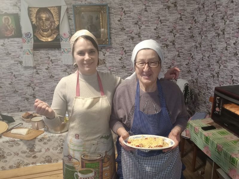 С юбилеем поздравили прихожанку Никольского храма слободы Кашары