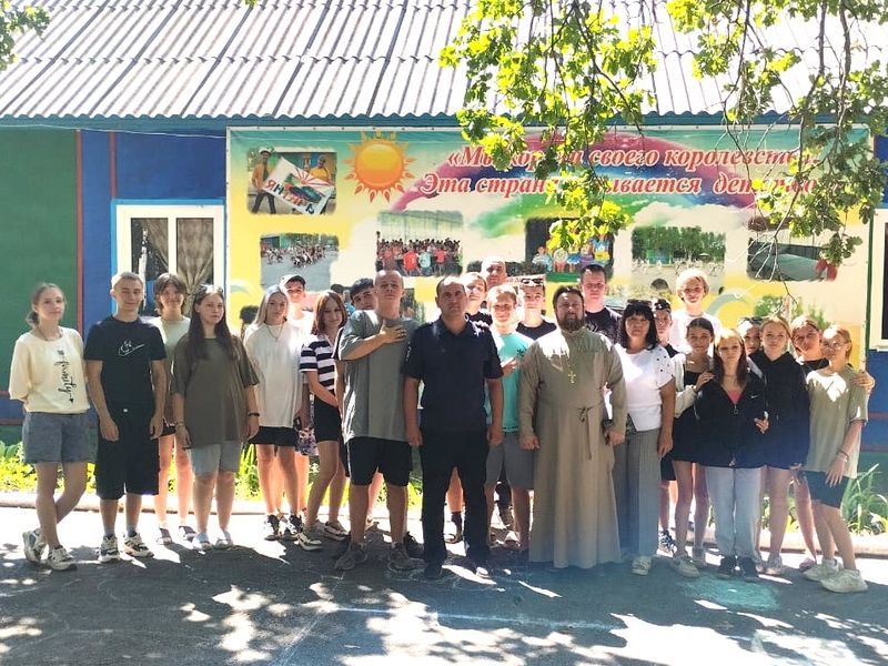 Профилактика правонарушений: лагерь «Янтарь» посетили представители полиции, Общественного совета и духовенства