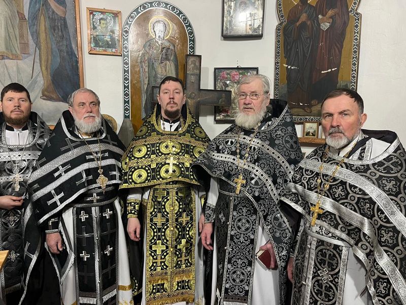 Соборное богослужение духовенства Верхнедонского благочиния
