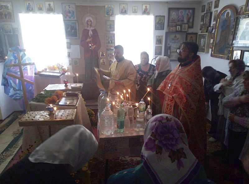 Престольный праздник в селе Лысогорка