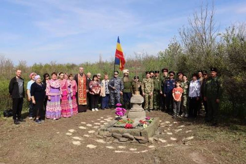 В хуторе Тацин отметили день памяти великомученика Георгия Победоносца