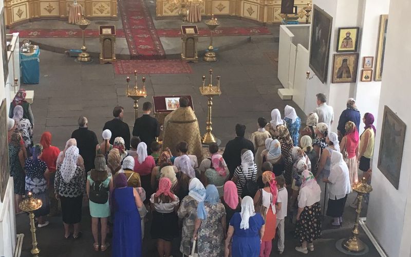 27 августа в Успенском храме станицы Калитвенской​ ​ состоялся молебен для учеников перед началом учебного года