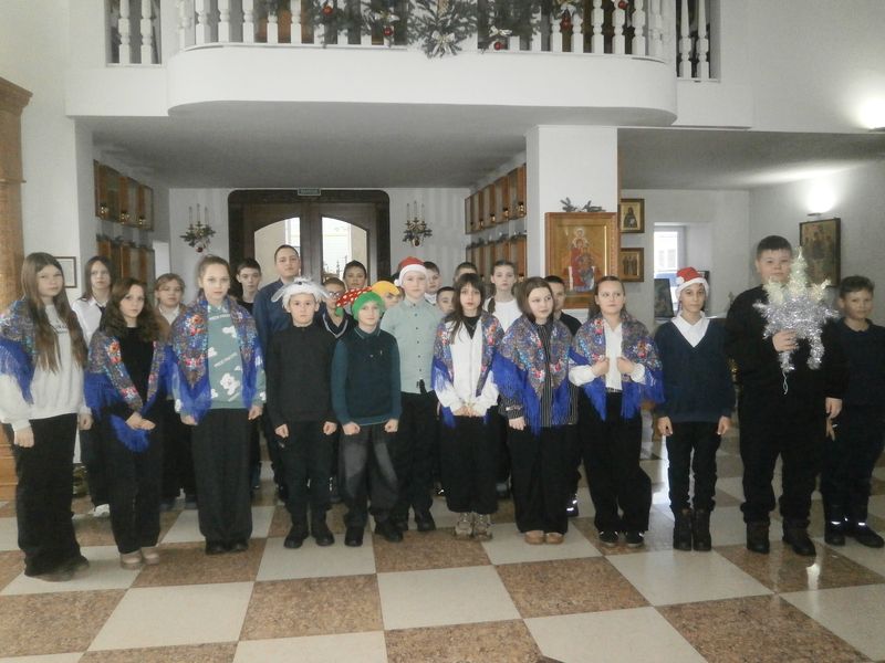 В Донецке школьникам рассказали о Рождестве Христовом и Крещении Господнем