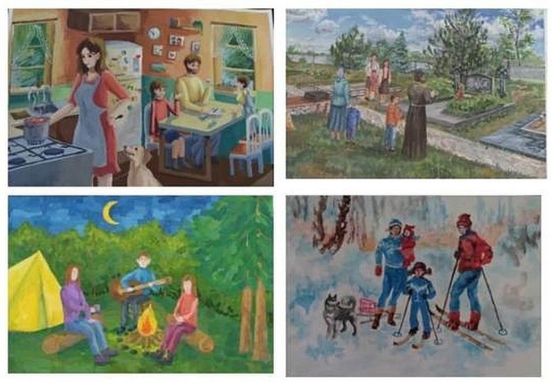 Участница из Шахтинской епархии заняла призовое место в I (епархиальном) этапе межрегионального художественного конкурса «Семья глазами подростков»