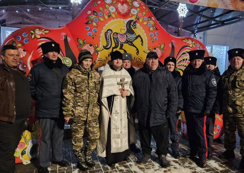В Зверево-Никольском благочинии состоялось благословение купели для крещенских купаний