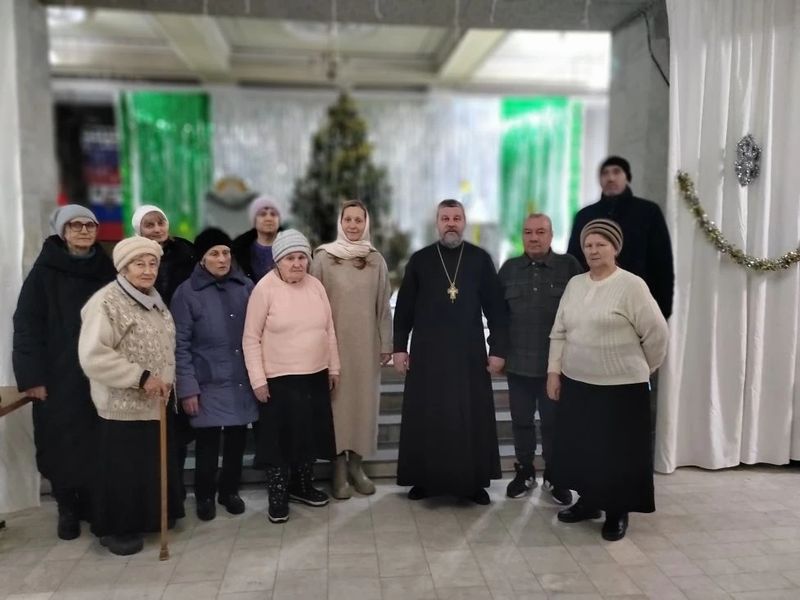 В ДК им. М. П. Чиха пос. Майского прошло занятие воскресной школы для взрослых