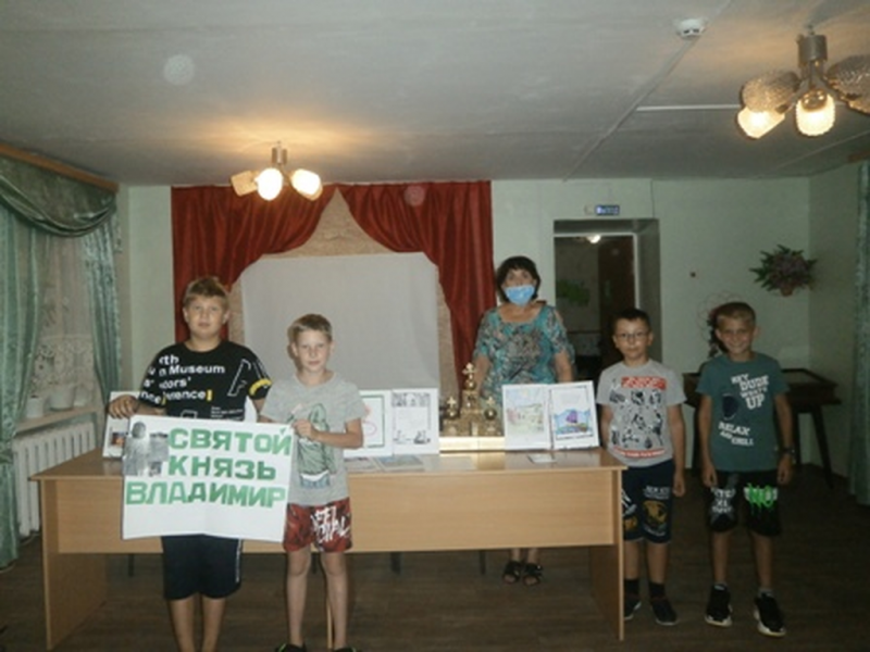 В клубе духовной культуры «Веков связующая нить» прошел православный час «Святой равноапостольный великий князь Владимир в истории православия Руси»