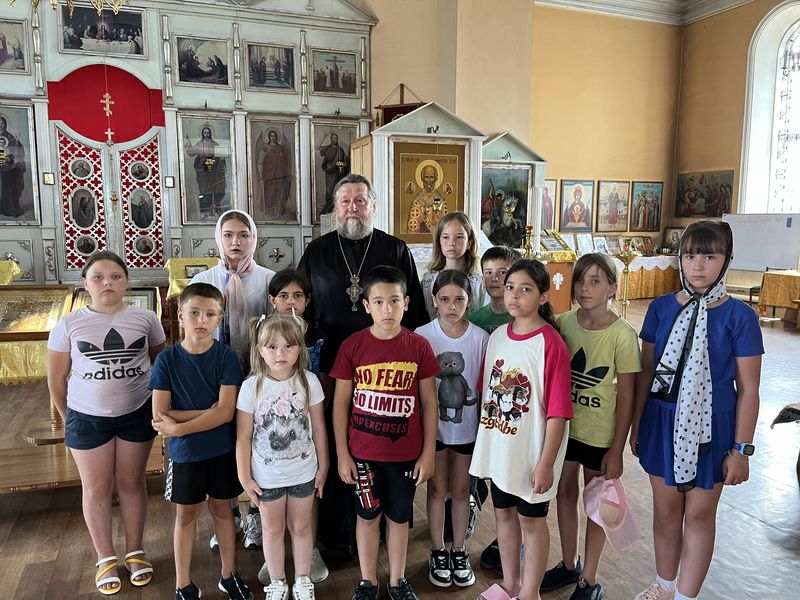 Духовно-нравственная беседа в храме 