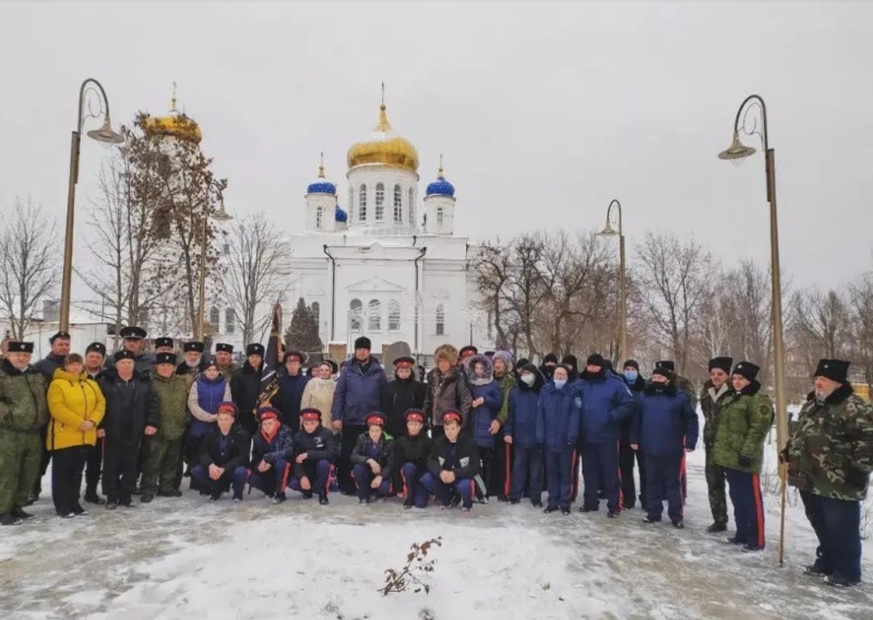В День памяти жертв геноцида казачества в храме Успения Пресвятой Богородицы станицы Гундоровской совершена панихида