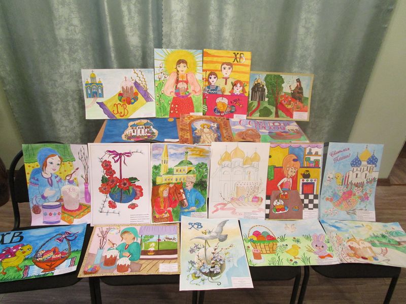 Городская выставка детского творчества «Пасха Красная» завершилась в Донецке