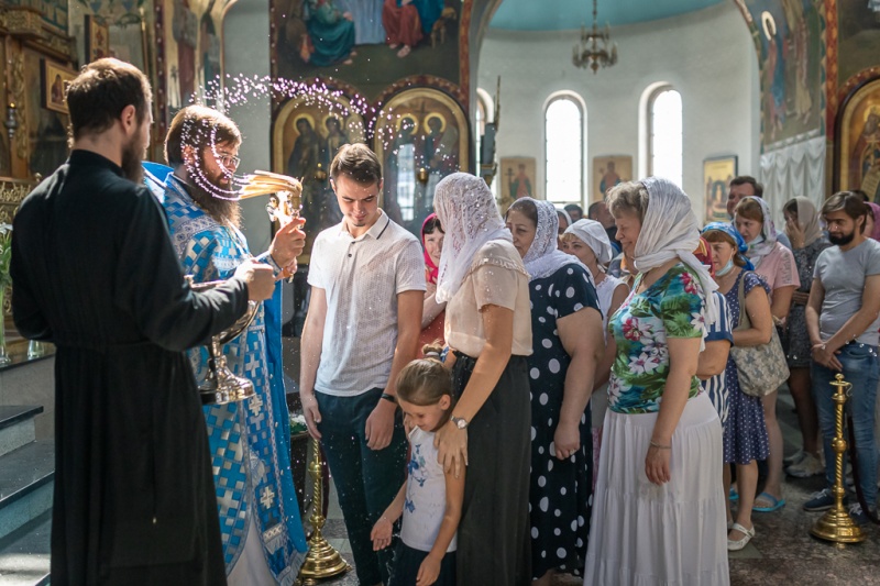 В Покровском кафедральном соборе совершен молебен на начало нового учебного года