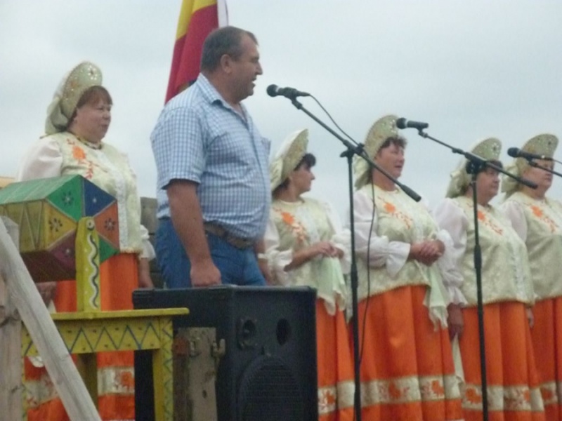 В селе Ольховчик в праздник Преображения Господня широко отмечают День села