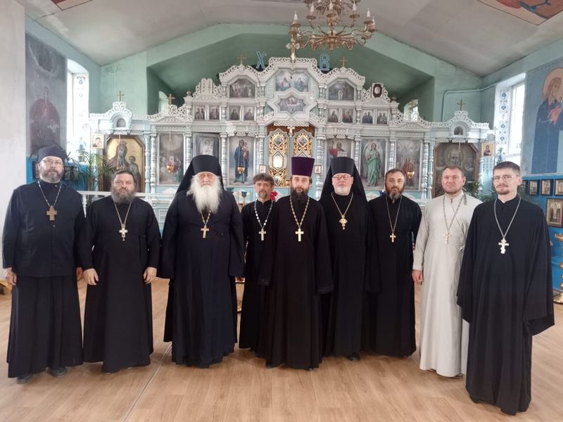 Собрание духовенства Нижнедонского благочиния состоялось при храме Архистратига Михаила