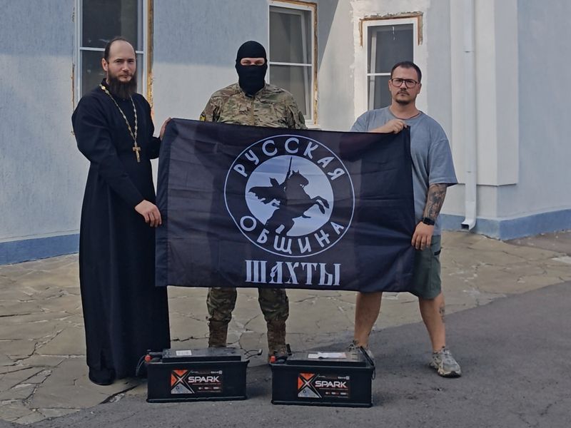 Помощь защитникам: аккумуляторы для систем РЭБ переданы батальону «Скиф»