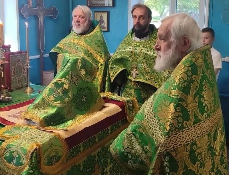 Престольный праздник в храме поселка Нижнедонского: память святого князя Димитрия Донского