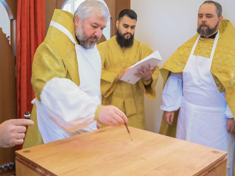 Великое освящение храма Воскресения Христова в хуторе Новоивановка Миллеровского района