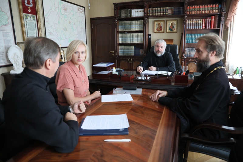 Преосвященнейший епископ Симон возглавил совещание по вопросам подготовки Вторых епархиальных Палестинских чтений в рамках регионального этапа Международных Рождественских чтений