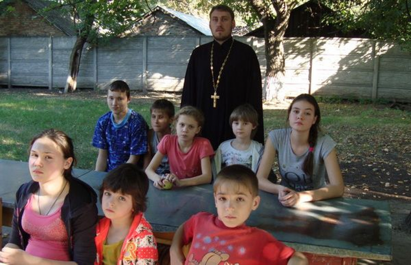 Иерей Антоний Колпаков встретился с воспитанниками ГБУСОН РО «Социально-реабилитационный центр г. Новошахтинска»