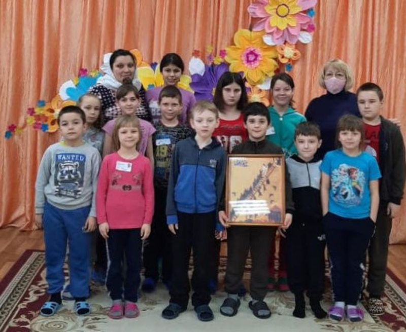 Прихожане храма священномученика Захарии (Лобова) г. Новошахтинска провели беседу, посвященную преподобному Иоанну Лествичнику для воспитанников социального приюта пос. Новая Соколовка