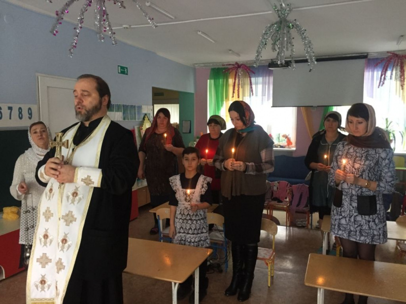 Иеромонах Димитрий Яроцкий совершил чин освящения дошкольного учреждения в г. Миллерово