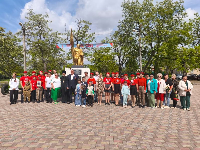 Праздничные мероприятия, посвященные Дню Победы, прошли в станице Бессергеневской