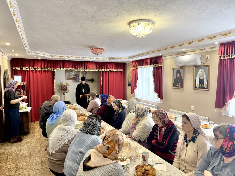 Годовое приходское собрание прошло в храме Иоанна Предтечи станицы Боковской