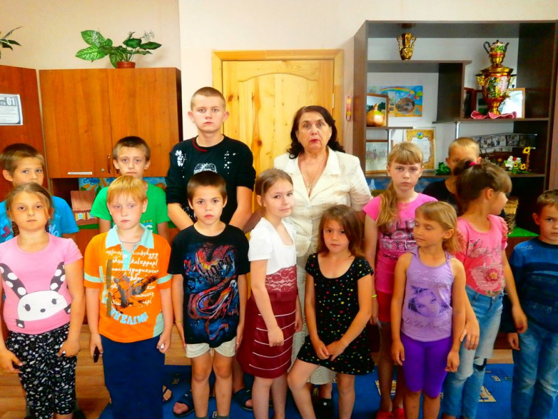 В «Центре помощи семье и детям» г. Донецка прошло занятие в кружке «Живое слово мудрости духовной» по теме «Святые Кирилл и Мефодий – создатели кириллицы»