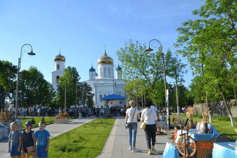 Воспитанники воскресной школы «Азы Православия» г. Донецка приняли участие в Фестиваля казачьей культуры «Казачья душа»